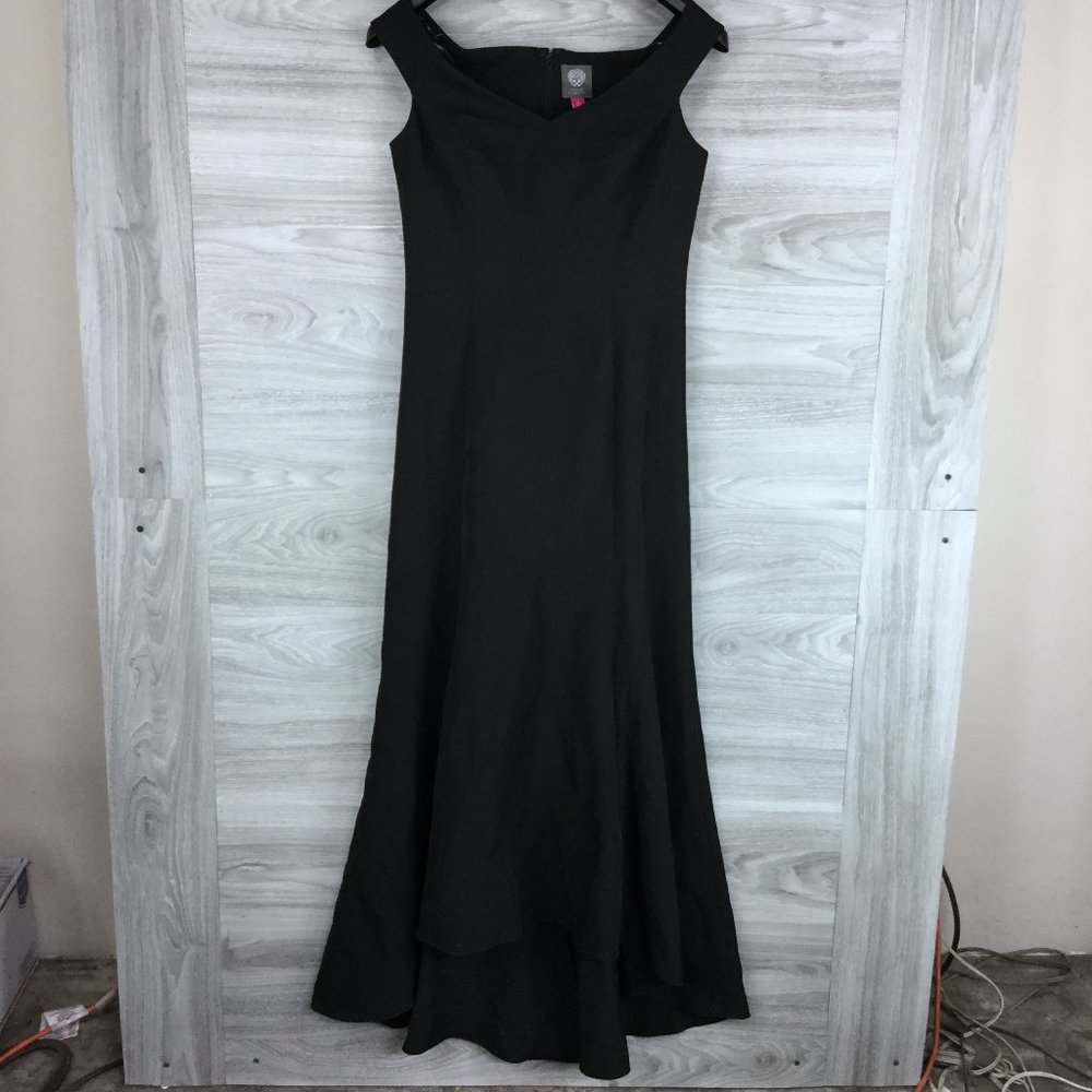 Vince Camuto Off The Shoulder Trumpet Dress